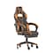Flash Furniture Orange LeatherSoft Gaming Chair with Skater Wheels CH-00288-OR-RLB-GG - alternate 8